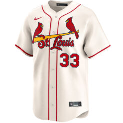 Alternative view of Brendan Donovan St. Louis Cardinals Cream Alternate Limited Jersey - All Stitched