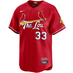 Alternative view of Brendan Donovan St. Louis Cardinals Red City Connect Limited Jersey - All Stitched