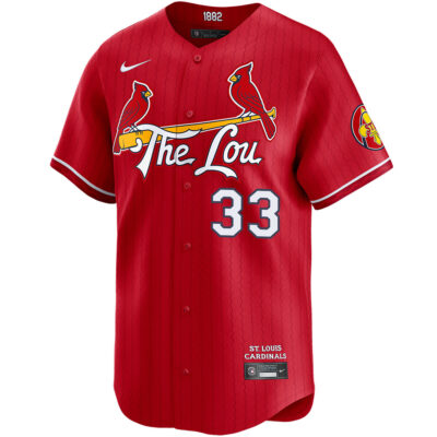 Alternative view of Brendan Donovan St. Louis Cardinals Red City Connect Limited Jersey - All Stitched