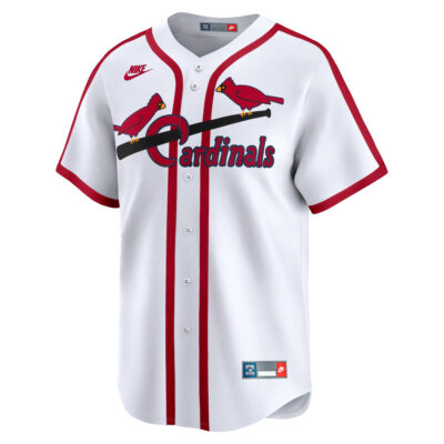 Alternative view of Brendan Donovan St. Louis Cardinals White Cooperstown Collection Jersey - All Stitched