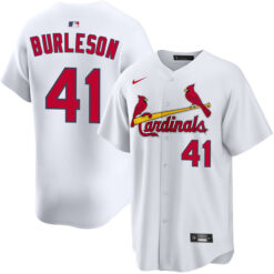 Alec Burleson St. Louis Cardinals White Home Limited Jersey - All Stitched