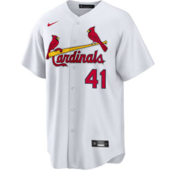 Alternative view of Alec Burleson St. Louis Cardinals White Home Limited Jersey - All Stitched