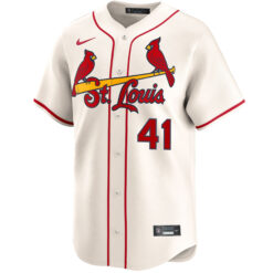 Alternative view of Alec Burleson St. Louis Cardinals Cream Alternate Limited Jersey - All Stitched