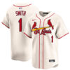 Ozzie Smith St. Louis Cardinals Cream Alternate Limited Jersey - All Stitched