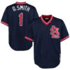 Ozzie Smith St. Louis Cardinals Navy 1994 Cooperstown Collection Jersey - All Stitched