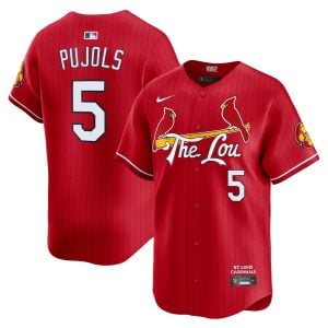 Albert Pujols St. Louis Cardinals Red City Connect Limited Jersey - All Stitched