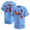 Mark McGwire St. Louis Cardinals Light Blue Alternate Limited Jersey - All Stitched