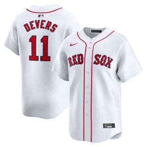 Rafael Devers Boston Red Sox White Home Limited Jersey - All Stitched