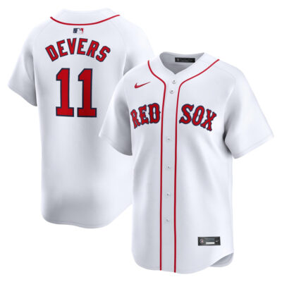 Rafael Devers Boston Red Sox White Home Limited Jersey - All Stitched