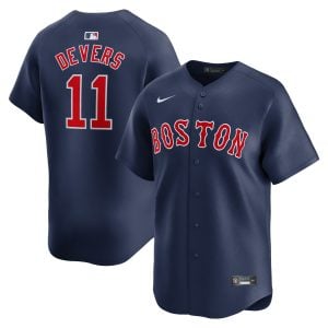 Rafael Devers Boston Red Sox Navy Alternate Limited Jersey - All Stitched