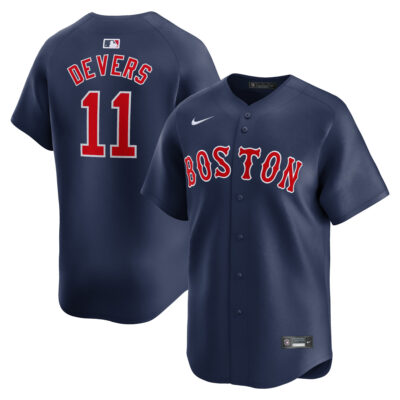 Rafael Devers Boston Red Sox Navy Alternate Limited Jersey - All Stitched