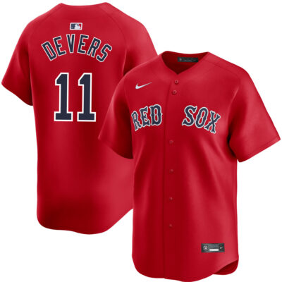Rafael Devers Boston Red Sox Red Alternate Limited Jersey - All Stitched