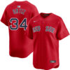 David Ortiz Boston Red Sox Red Alternate Limited Jersey - All Stitched