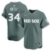 David Ortiz Boston Red Sox Green City Connect Theme Jersey - All Stitched