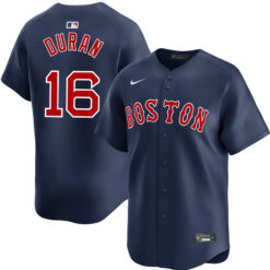 Jarren Duran Boston Red Sox Navy Alternate Limited Jersey - All Stitched