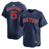 Nomar Garciaparra Boston Red Sox Navy Alternate Limited Jersey - All Stitched