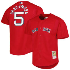 Nomar Garciaparra Boston Red Sox Red Cooperstown Collection Jersey - All Stitched
