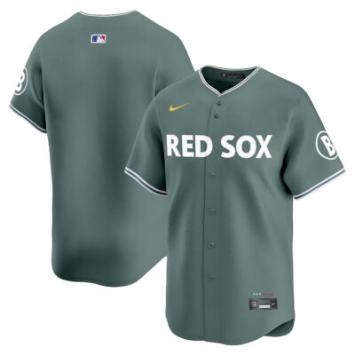 Boston Red Sox Green City Connect Theme Jersey - All Stitched