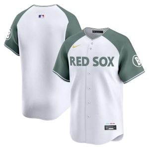 Boston Red Sox Alternate White City Connect Theme Jersey - All Stitched