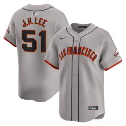 Jung Hoo Lee San Francisco Giants Grey Road Limited Jersey - All Stitched