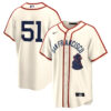 Jung Hoo Lee San Francisco Giants Cream 2024 Rickwood Classic Jersey - All Stitched