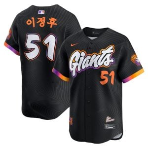 Jung Hoo Lee San Francisco Giants Anthracite 2025 City Connect Limited Jersey - All Stitched