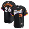 Matt Chapman San Francisco Giants Anthracite 2025 City Connect Limited Jersey - All Stitched