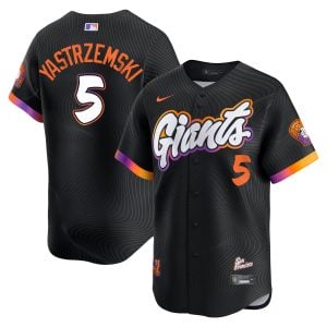 Mike Yastrzemski San Francisco Giants Anthracite 2025 City Connect Limited Jersey - All Stitched