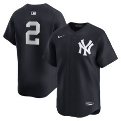 Derek Jeter New York Yankees Navy 2nd Alternate Limited Jersey - All Stitched