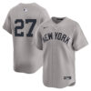 Giancarlo Stanton New York Yankees Grey Road Limited Jersey - All Stitched
