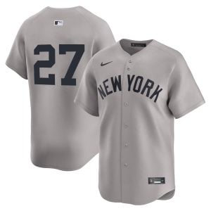 Giancarlo Stanton New York Yankees Grey Road Limited Jersey - All Stitched