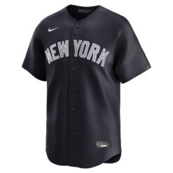 Alternative view of Giancarlo Stanton New York Yankees Navy Alternate Limited Jersey - All Stitched