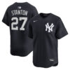 Giancarlo Stanton New York Yankees Navy 2nd Alternate Limited Jersey - All Stitched