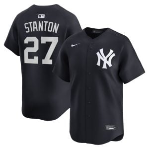 Giancarlo Stanton New York Yankees Navy 2nd Alternate Limited Jersey - All Stitched