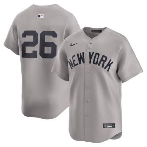 DJ LeMahieu New York Yankees Grey Road Limited Jersey - All Stitched