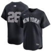 DJ LeMahieu New York Yankees Navy Alternate Limited Jersey - All Stitched