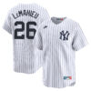 DJ LeMahieu New York Yankees White Cooperstown Collection Jersey - All Stitched