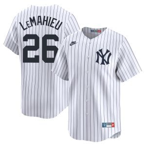 DJ LeMahieu New York Yankees White Cooperstown Collection Jersey - All Stitched