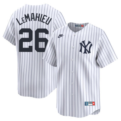 DJ LeMahieu New York Yankees White Cooperstown Collection Jersey - All Stitched