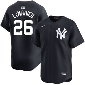 DJ LeMahieu New York Yankees Navy 2nd Alternate Limited Jersey - All Stitched
