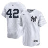 Mariano Rivera New York Yankees White Home Limited Jersey - All Stitched