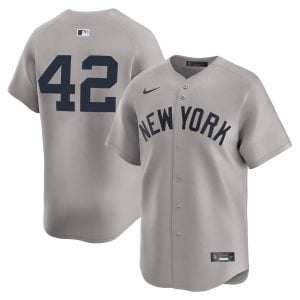 Mariano Rivera New York Yankees Grey Road Limited Jersey - All Stitched