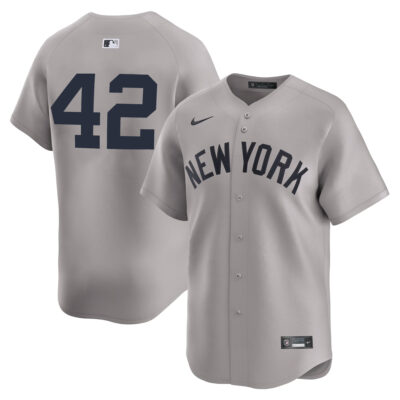 Mariano Rivera New York Yankees Grey Road Limited Jersey - All Stitched