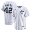 Mariano Rivera New York Yankees White Cooperstown Collection Jersey - All Stitched