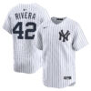 Mariano Rivera New York Yankees White Home Limited Jersey - All Stitched
