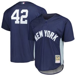 Mariano Rivera New York Yankees Navy 2009 Throwback Jersey - All Stitched