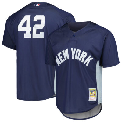 Mariano Rivera New York Yankees Navy 2009 Throwback Jersey - All Stitched