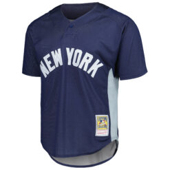 Alternative view of Mariano Rivera New York Yankees Navy 2009 Throwback Jersey - All Stitched