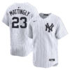 Don Mattingly New York Yankees White Home Limited Jersey - All Stitched