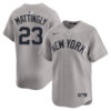 Don Mattingly New York Yankees Grey Road Limited Jersey - All Stitched